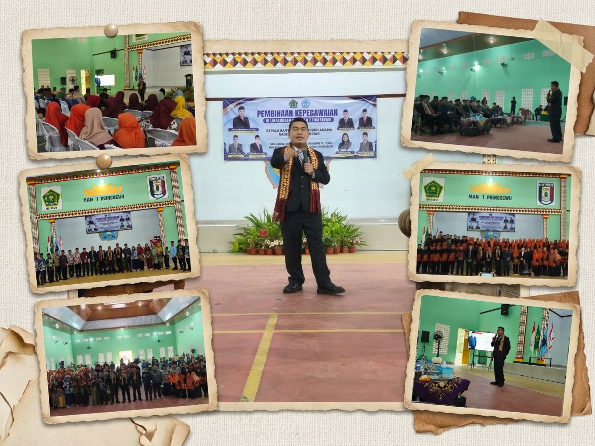 Kepala Kankemenag Pringsewu Berikan Pembinaan ASN dan KKM, Tegaskan Kedisiplinan Hingga Regulasi Komite